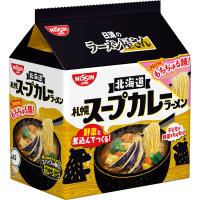 日清食品 日清のラーメン屋さん 札幌スープカレーラーメン 5食パック インスタント袋麺 410g×6個 | ALLショップヤフー店