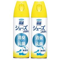 まとめ買いフマキラー シューズの気持ち 靴 消臭 抗菌 スプレー 無香性 180mL × 2個 | ALMON