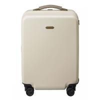 キャリーケース スーツケース MILESTO ミレスト ハードキャリー キャビンサイズ ストッパー付き サンドベージュ MLS557 | アロット