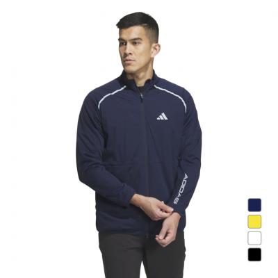 adidas メンズ　S ゴルフ　ジャケット ネイビー adidas アディダス ゴルフジャケット メンズ ゴルフウェア GOLF