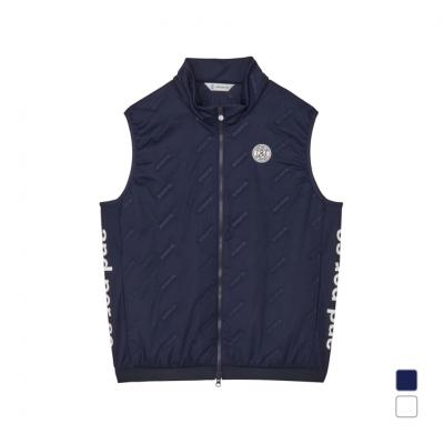 c*o様 メンズ アンパスィ ベスト L 紺 ネイビー ダブルジップ 中綿入り メンズ アンパスィ ベスト L 紺 ネイビー ダブルジップ 中綿入り