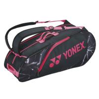 ヨネックス ラケットバック6 BAG2222R テニス バドミントン ラケットバッグ 6本用 : ブラック×ピンク YONEX | アルペングループヤフー店