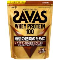 ザバス ホエイプロテイン100 リッチショコラ 50食分 980g 2634070 WHEY PROTEIN100 SAVAS | アルペングループヤフー店