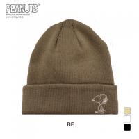 ベスプ メンズ ニット帽 PEANUTS COLLABORATION HIGH GAUGE BEANIE SNMB1027 VESP | アルペングループヤフー店