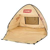 チャムス ポップアップサンシェード Pop Up Sunshade 2 CH62-1954 B001 キャンプ ドームテント 2人用 : Beige CHUMS | アルペングループヤフー店