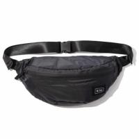 キウ WATERPROOF BODY BAG ブラック K84-900 トレッキング ウエストバック ボディバッグ 防水 KiU | アルペングループヤフー店
