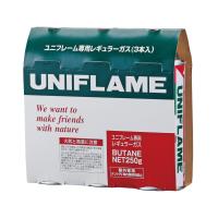ユニフレーム レギュラーガス 3本 650028 キャンプ 燃料/電池 UNIFLAME | アルペングループヤフー店