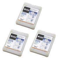 ロゴス 氷点下パックハード1200g 3個セット 81660611 キャンプ 保冷剤 LOGOS | アルペングループヤフー店