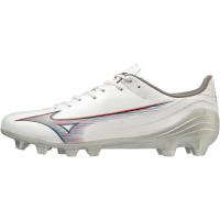 ミズノ α SELECT P1GA236509 メンズ サッカー スパイクシューズ 2E : ホワイト×シルバー MIZUNO | アルペングループヤフー店