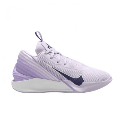 NIKE バスケットボールシューズ ブラック/ホワイト/パープル NIKE バスケットボールシューズ ブラック/ホワイト/パープル