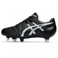 アシックス GEL-LETHAL TIGHT FIVE ゲル リーサル タイト ファイブ 1111A207 メンズ ラグビー スパイクシューズ 2E : ブラック×シルバー asics | アルペングループヤフー店