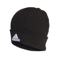 アディダス ジュニア（キッズ・子供） ニット帽 LOGOWOOLIE FS9022 ビーニー 帽子 : ブラック adidas あったかアイテム | アルペングループヤフー店