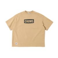チャムス メンズ アウトドア 半袖Tシャツ OVSD S/S CHUMS Lg Crew Top LP CH00-1385 B068 : ブラウン×ブラック CHUMS | アルペングループヤフー店