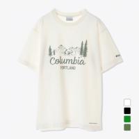 2024春夏 コロンビア メンズ アウトドア 半袖Tシャツ ヤハラフォレストグラフィックショートスリーブティー  PM1647  Columbia | アルペングループヤフー店