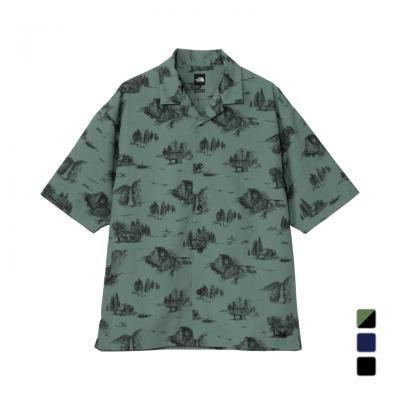 The North Faceアロハシャツ ヒョウ柄上下セット130 cm アロハシャツ（THE NORTH FACE／アウトドア、釣り、旅行用品）の商品