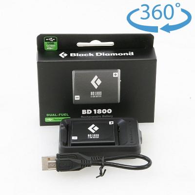 bd1500バッテリー＆充電器（アウトドア ヘッドライト、ヘッドランプ