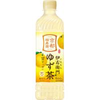 【5セール】「24本」伊右衛門 ゆず茶 600ml×24本×1箱 サントリー