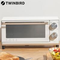 ツインバード オーブントースター 2枚焼き ホワイト TS-D038W トースター 2枚 パン焼き 温度調節 コンパクト シンプル | ドラッグスーパー alude