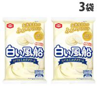 亀田製菓 白い風船 コクうまミルククリーム 15枚入×3袋 食品 お菓子 米菓 ソフト せんべい ロングセラー | ドラッグスーパー alude