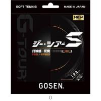 ゴーセン GOSEN G-TOURSブラック SSGT11BK テニスソフトガット | Sports WARATOKU Booshop!