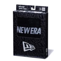 二ューエラ ボックススポーツタオル フラッグロゴ BOXED SPORTS TOWEL FLAG LOGO BLACK | Amazingstore