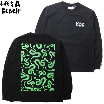 復刻ライフズアビーチ　life's a beach 蛇柄 LIFE'S A BEACH ライフズ ア ビーチ 復刻 スネーク パターン