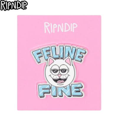 ピンバッチ 猫（RIPNDIP／ファッション）のおすすめ人気商品一覧