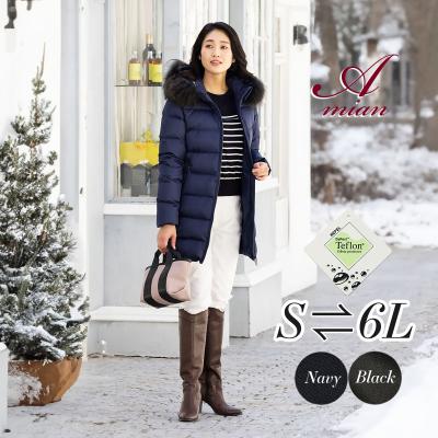 新品★AMIAN HOUSE アミアンハウス　ダウンコート　ジャケット　Aライン 新品☆AMIAN HOUSE アミアンハウス ダウンコート ジャケット Aライン