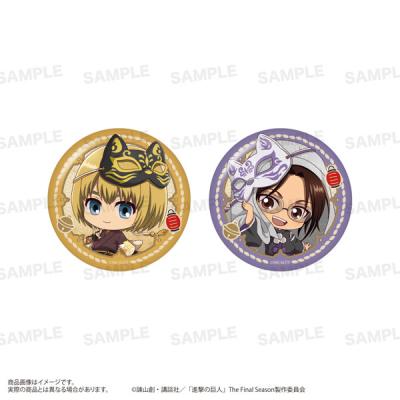 進撃の巨人 ハンジ 缶バッジのおすすめ人気商品一覧 通販 - Yahoo