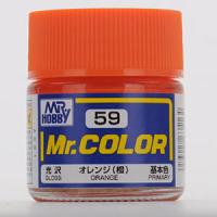 Mr．カラー C59 オレンジ（橙）（光沢）[GSIクレオス]《発売済・在庫品》 | あみあみ Yahoo!店