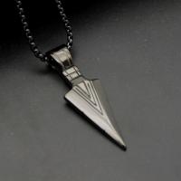 ペンダント スピアヘッド ネックレス 槍 メンズ ステンレス シルバー
