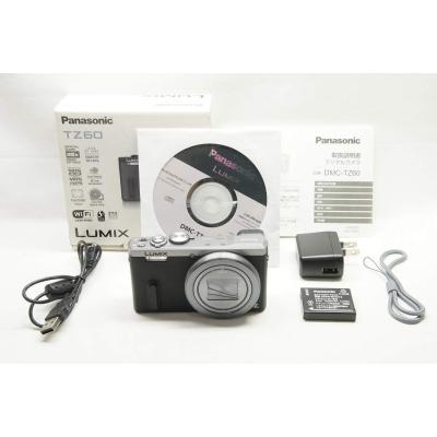 Panasonic LUMIXデジタルカメラTZ60 シルバー　電子ファインダー Amazon | パナソニック デジタルカメラ ルミックス TZ60 光学30