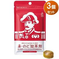 森下仁丹 鼻 ・ のど甜茶飴 38g 3袋セット のどあめ のど飴 | アマラス