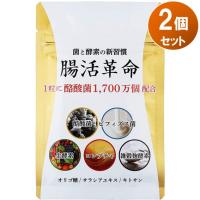 腸活革命 菌と酵素の新習慣 サプリメント 酪酸菌 ビフィズス菌 31日分 2個セット | アマラス