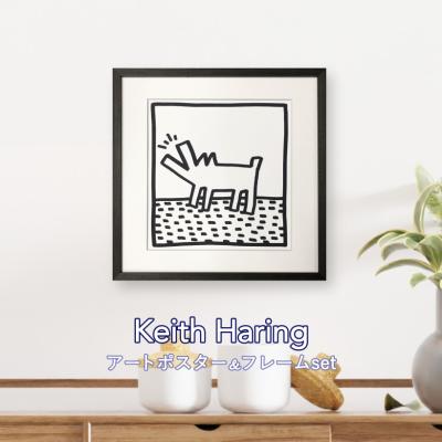 美工社 アートパネル Keith Haring （キース・ヘリング） Untitled (be
