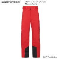 ピークパフォーマンス PeakPerformance Maroon Pants G54075208 51F The Alpine マルーン パンツ メンズ | オールマウンテンスポーツDoing