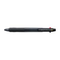 三菱鉛筆 MITSUBISHI ジェットストリーム 3色ボールペン 0.38mm 透明透明ブラック SXE340038T.24 | amugis Yahoo!店