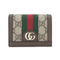 【新品】グッチ GUCCI カードケース 財布 二つ折り ウォレット オフィディア ウェブ GGスプリーム キャンバス ベージュ ブラウン エボニー 523155 96IWG 8745 | Brand Selection STAGE