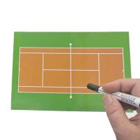 テニス用 戦略ボード、伝言版に  作戦ボード マグネット A4 テニスコート ホワイトボード メッセージボード