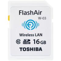 TOSHIBA 無線LAN搭載 FlashAir SDHCカード 16GB Class10 日本製 (国内正規品) SD-WE016G | amuzabutiko