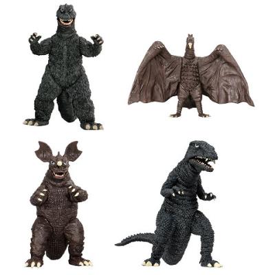 HG ゴジラ 怪獣総進撃編 全4種セット コンプ コンプリートセット - 最