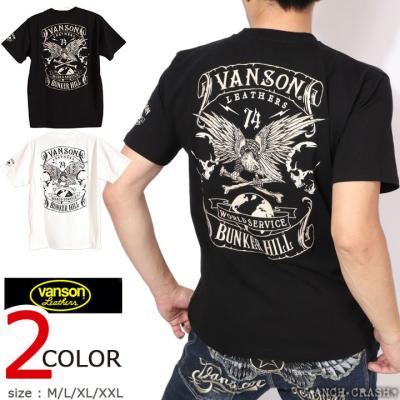 VANSON メンズ半袖Tシャツ、カットソー｜トップス｜ファッション