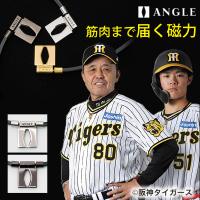 正規販売店 アングル e.モデル01 ネックレス WBC 代表選手着用 磁気ネックレス ANGLE 野球選手 スポーツ プラチナ ブラック 肩コリ 医療機器 岡田監督 | アンドギフト