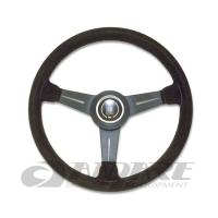 ナルディ(NARDI) ステアリング クラシック(Classic)　SUEDE LEATHER スエードレザー/ブラックスポーク 360m(N135) | アンダーレYahoo!店