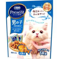 日本ペット　コンボプレゼント　キャット　おやつ　男の子　お魚味　42ｇ（3ｇ×14袋） | アンディーマーブル