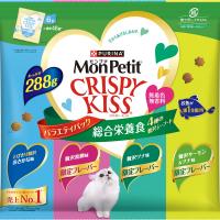 ネスレ　モンプチ　クリスピーキッス　バラエティパック　総合栄養食　4種の贅沢シーフード　288g | アンディーマーブル