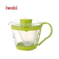 iwaki イワキ レンジのティーポット茶器 まっちゃ色 400ml KT863-G | 珈茶問屋アンジェ