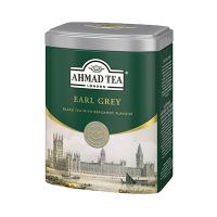 AHMAD TEA アールグレイ 200g リーフ 缶入り 紅茶 フレーバード ストレート ミルクティー | 珈茶問屋アンジェ