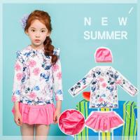 子供 水着 花柄 女の子 水着 セパレート キッズ 長袖 ラッシュガード セット キッズ 水着 女の子 セパレート 子ども水着 ジュニア 女の子 水着 1ページ ｇランキング