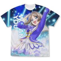 ラブライブ！サンシャイン！！ 渡辺 曜 フルグラフィックTシャツ Over the Rainbow ホワイト Sサイズ | Angel Harvest Yahoo!店